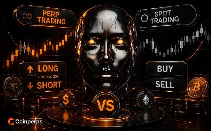 Compare crypto perpetual futures and spot trading across ownership, leverage, liquidation risk, fees, and the new 2026 tax reporting rules before you place a trade.